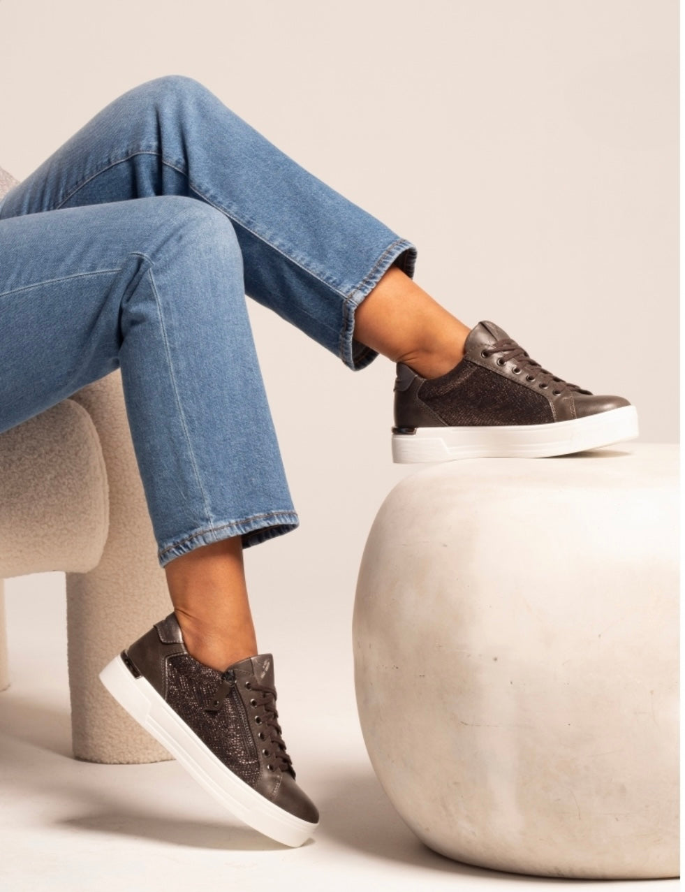 Lunar - Hype Pewter Trainer