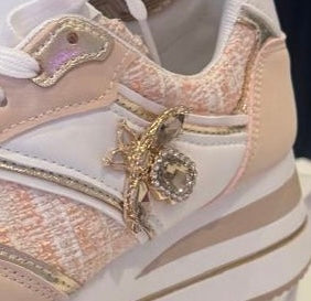 Xara Jewel Bee Embellished Trainer